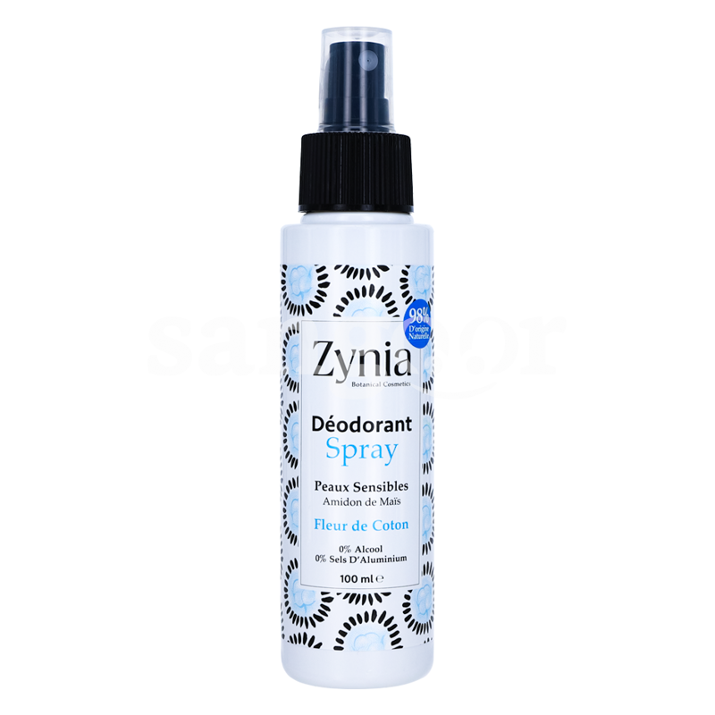 ZYNIA DEODORANT 100ML SPRAY FLEUR DE COTON ZYNIA-DEODORANT-100ML-SPRAY-FLEUR-DE-COTON.png Prix Tunisie