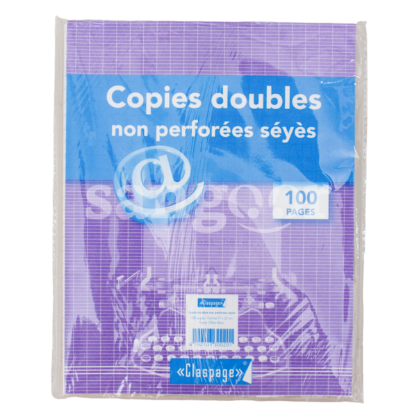 CLASPAGE-DOUBLE-FEUILLE-100P-PM-REF-0020.png Prix Tunisie