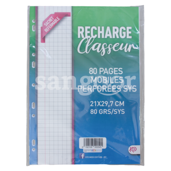 KO-RECHARGE-CLASSEUR-80G-GM-REF-M0081.png Prix Tunisie