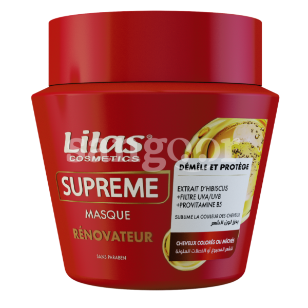 LILAS-MASQUE-CHEVEUX-300ML-SUPREME-RENOVATEUR.png Prix Tunisie