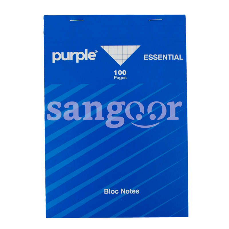 PURPLE BLOC NOTE A5 100P 55 REF 7000100 PURPLE-BLOC-NOTE-A5-100P-55-REF-7000100.png Prix Tunisie