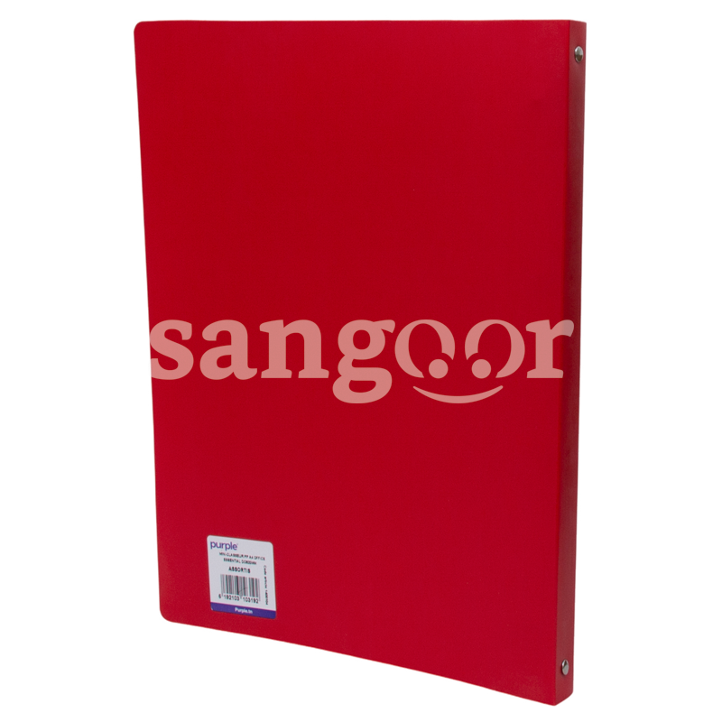 PURPLE CLASSEUR 4ANN UNI D20 PLASTIQUE ROUGE REF 1400104 PURPLE-CLASSEUR-4ANN-UNI-D20-PLASTIQUE-ROUGE-REF-1400104.png Prix Tunisie