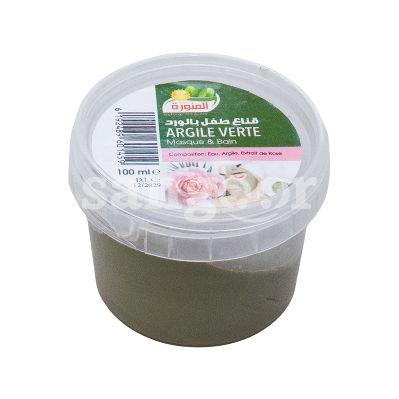 ALMOUNAWRA ARGILE VERTE TFAL 100G ROSE ALMOUNAWRA-ARGILE-VERTE-TFAL-100G-ROSE.png Prix Tunisie
