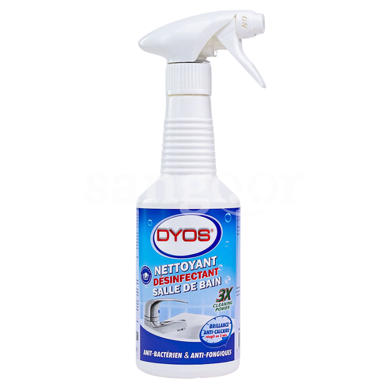 DYOS NETTOYANT DESINFECTANT 500ML SALLE DE BAIN DYOS-NETTOYANT-DESINFECTANT-500ML-SALLE-DE-BAIN-1.png.Prix Tunisie
