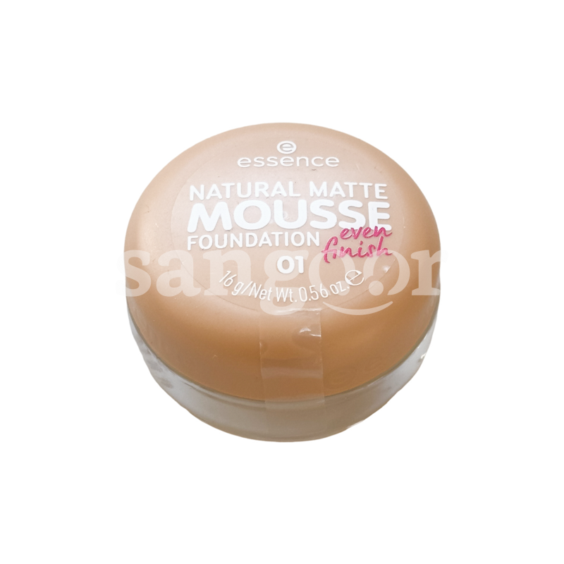ESSENCE FOND DE TEINT MOUSSE NATURAL MATTE N01 ESSENCE-FOND-DE-TEINT-MOUSSE-NATURAL-MATTE-N01.png Prix Tunisie