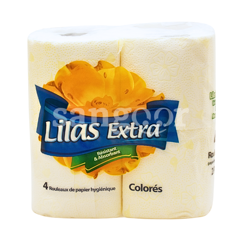 LILAS PAPIER HYGIENIQUE 4PCS COLORES LILAS-PAPIER-HYGIENIQUE-4PCS-COLORES-1.png Prix Tunisie
