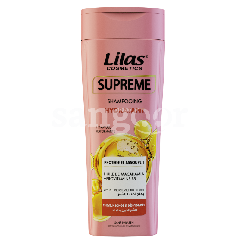 LILAS SHAMPOING 400ML SUPREME HYDRATANT LILAS-SHAMPOING-400ML-SUPREME-HYDRATANT.png Prix Tunisie