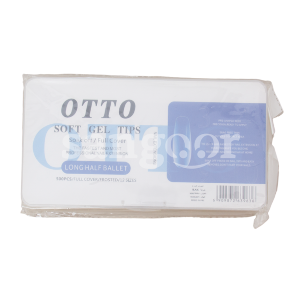 OTTO-FAUX-ONGLE-TIPS-LONG-HALF-BALLET-500PCS.png.Prix Tunisie