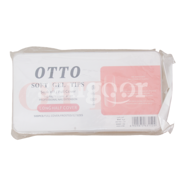 OTTO-FAUX-ONGLE-TIPS-LONG-HALF-COVER-500PCS.png.Prix Tunisie