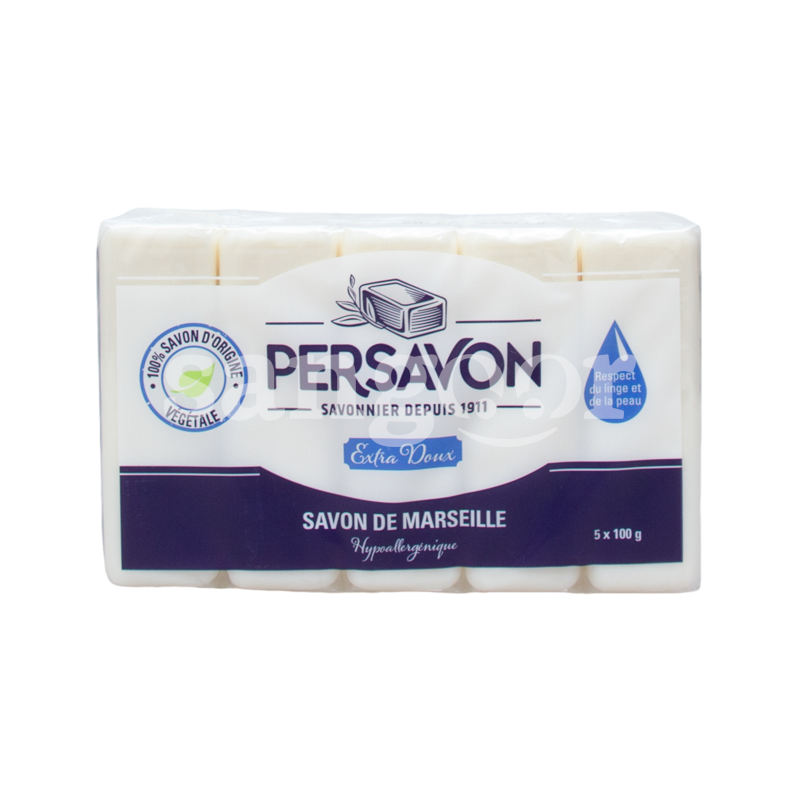 PERSAVON SAVON 5X100G SAVON DE MARSEILLE EXTRA DOUX PERSAVON-SAVON-5X100G-SAVON-DE-MARSEILLE-EXTRA-DOUX.png Prix Tunisie