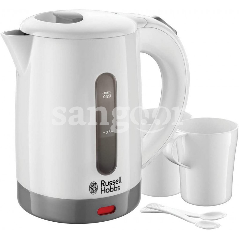 RUSSELL HOBBS BOUILLOIRE TRAVEL KETTLE 0.85L 1000W REF23840-70 RUSSELL-HOBBS-BOUILLOIRE-TRAVEL-KETTLE-0.85L-1000W-REF23840-70.png.Prix Tunisie
