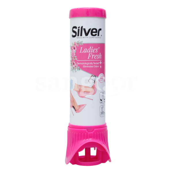 SILVER-DEODORANT-POUR-CHAUSSURES-DAME-100ML.png Prix Tunisie