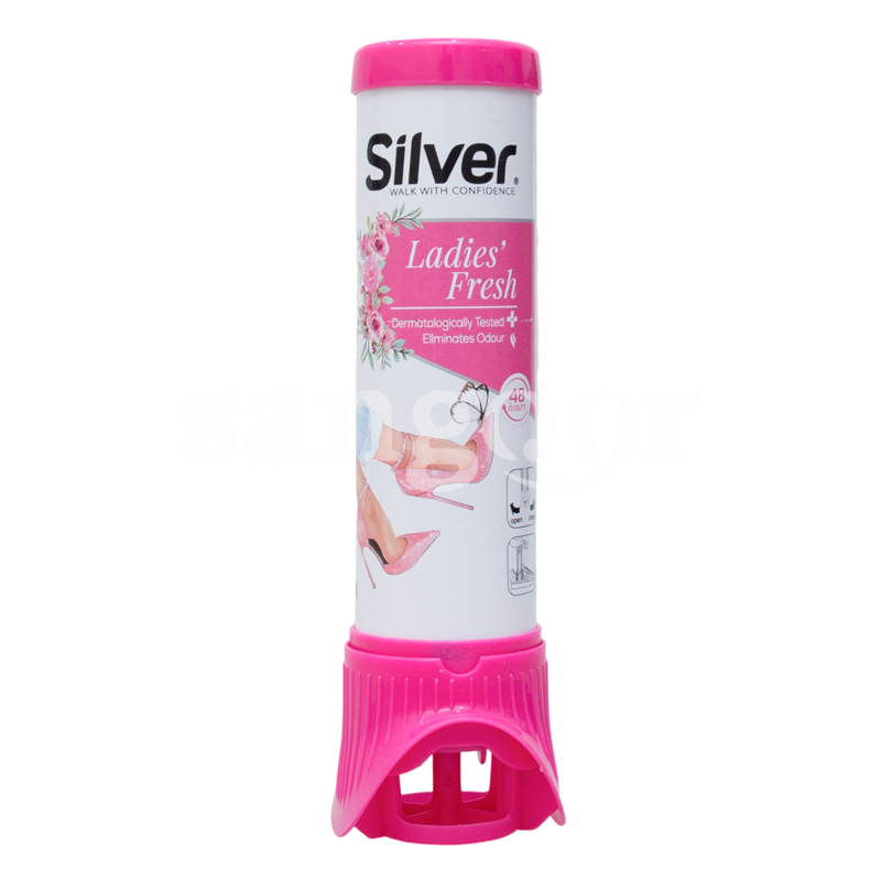 SILVER DEODORANT POUR CHAUSSURES DAME 100ML SILVER-DEODORANT-POUR-CHAUSSURES-DAME-100ML.png Prix Tunisie
