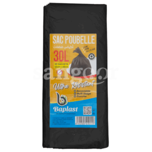 BAPLAST-SAC-POUBELLE-5560CM-20PCS-30L-BLEUVERTNOIR.png. Prix Tunisie