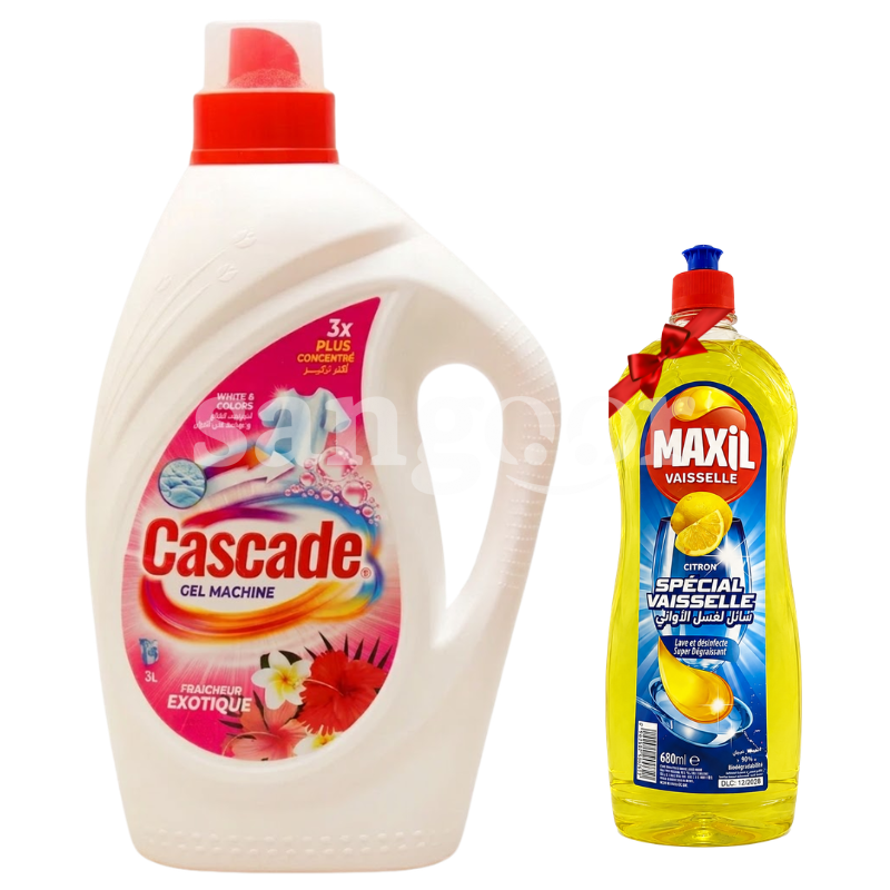 CASCADE GEL MACHINE 3L FRAICHEUR EXOTIQUE +MAXIL VAISSELLE 680ML GRATUIT CASCADE-GEL-MACHINE-3L-FRAICHEUR-EXOTIQUE-MAXIL-VAISSELLE-680ML-GRATUIT.png Prix Tunisie