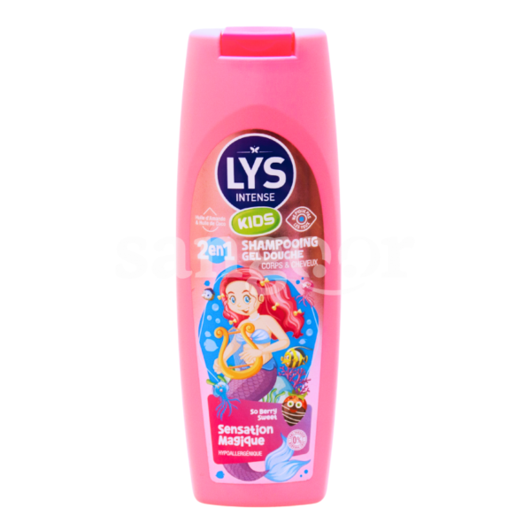 LYS-SHAMPOING-ET-GEL-DOUCHE-350ML-KIDS-SIRENE-2EN1.png Prix Tunisie