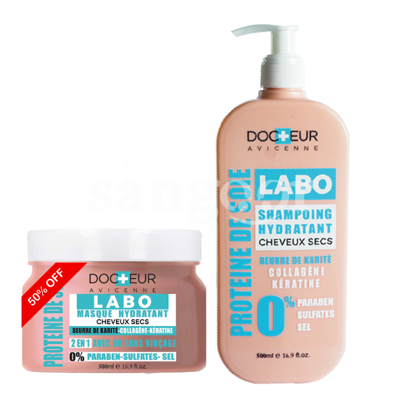 PACK DOCTEUR SHAMPOING 500ML LABO HYDRATANT +MASQUE 500ML MOITIE PRIX PACK-DOCTEUR-SHAMPOING-500ML-LABO-HYDRATANT-MASQUE-500ML-MOITIE-PRIX.png.Prix Tunisie