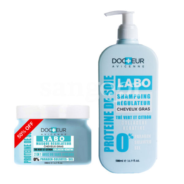 PACK-DOCTEUR-SHAMPOING-500ML-LABO-REGULATEUR-MASQUE-500ML-MOITIE-PRIX.png.Prix Tunisie