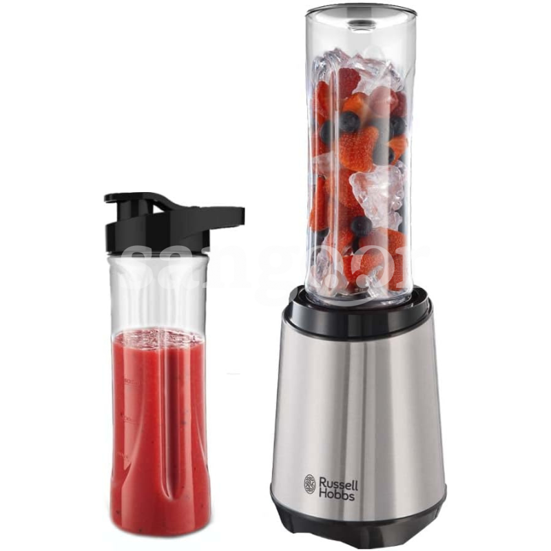 RUSSELL HOBBS BLENDER MIXEUR MIX AND GO 0.6L 300W REF23470-56 (1) RUSSELL-HOBBS-BLENDER-MIXEUR-MIX-AND-GO-0.6L-300W-REF23470-56-1.png.Prix Tunisie
