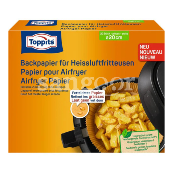 TOPPITS-PAPIER-CUISSON-AIRFRYER-20PCS.png Prix Tunisie