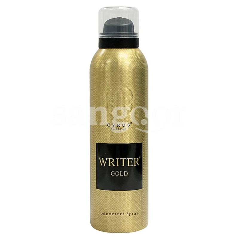 WRITER DEODORANT 200ML GOLD WRITER-DEODORANT-200ML-GOLD.png Prix Tunisie