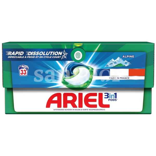 ARIEL-CAPSULES-33-LAVAGES-ALPINE-3-IN-1.png.Prix Tunisie