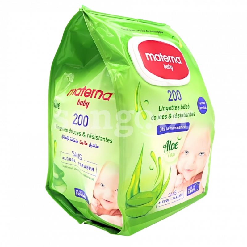 MATERNA LINGETTES BEBE 200PCS MATERNA-LINGETTES-BEBE-200PCS.png Prix Tunisie