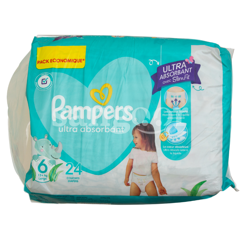 PAMPERS COUCHE T6(13+)KG 24PCS PAMPERS-COUCHE-T613KG-24PCS.png Prix Tunisie