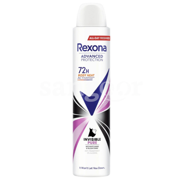 REXONA-DEODORANT-200ML-INVISIBLE-PURE.png.Prix Tunisie
