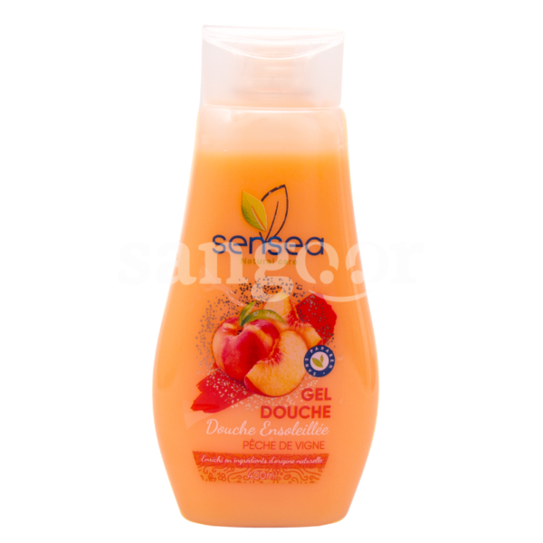 SENSEA-GEL-DOUCHE-400ML-PECHE-ENSOLLEILLE.png.Prix Tunisie