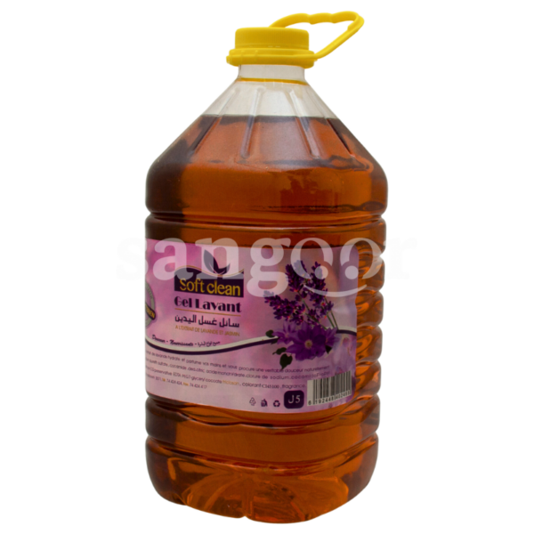 SOFT-CLEAN-SAVON-LIQUIDE-5L-LAVANDE-ET-JASMIN.png.Prix Tunisie