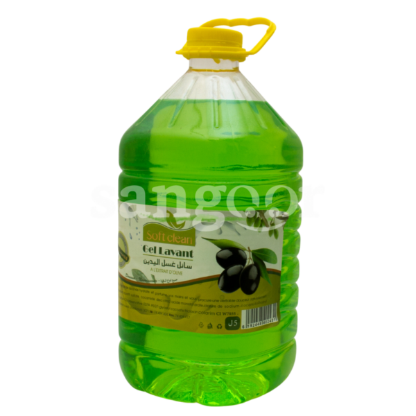 SOFT-CLEAN-SAVON-LIQUIDE-5L-OLIVE.png.Prix Tunisie