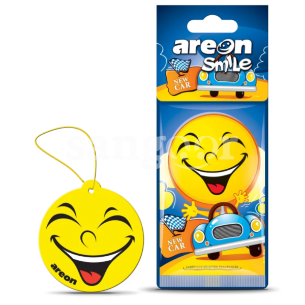 AREON-DESODORISANT-SMILE-NEW-CAR.png. Prix Tunisie