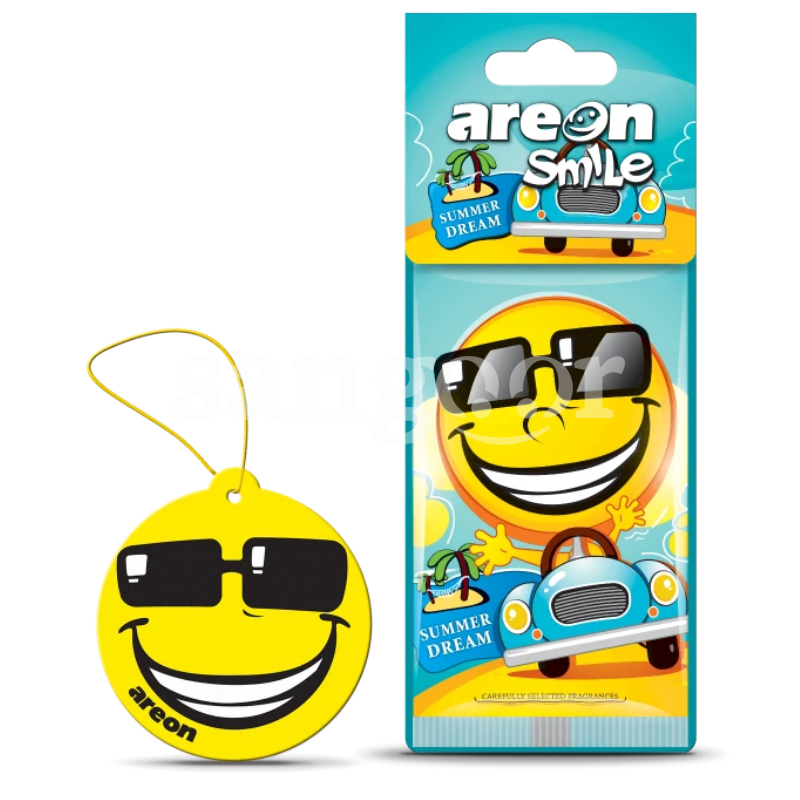 AREON DESODORISANT SMILE SUMMER DREAM AREON-DESODORISANT-SMILE-SUMMER-DREAM.png. Prix Tunisie
