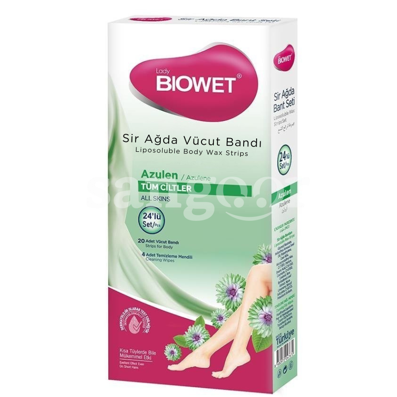 BIOWET BANDES CIRE CORPS 20PCS AZULEN BIOWET-BANDES-CIRE-CORPS-20PCS-AZULEN.png Prix Tunisie