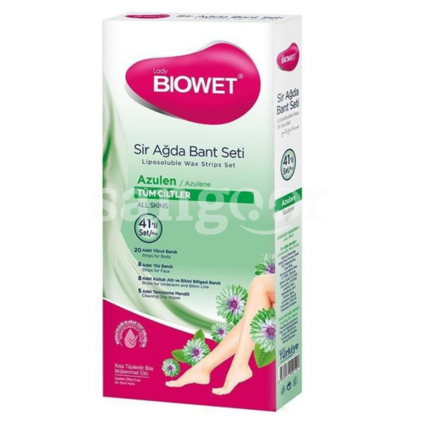 BIOWET-BANDES-CIRE-CORPS-ET-VISAGE-36PCS-AZULEN.png.Prix Tunisie