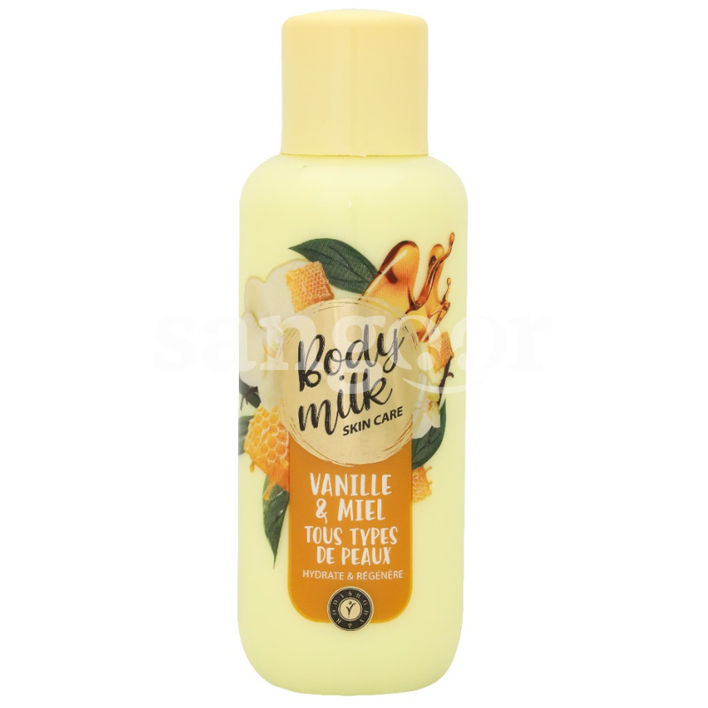 BODY MILK SKIN CARE 500ML VANILLE ET MIEL BODY-MILK-SKIN-CARE-500ML-VANILLE-ET-MIEL-1.png Prix Tunisie