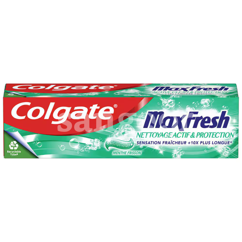 COLGATE DENTIFRICE 75ML MAXFRESH MENTHE FRISSON (2) COLGATE-DENTIFRICE-75ML-MAXFRESH-MENTHE-FRISSON-2.png Prix Tunisie