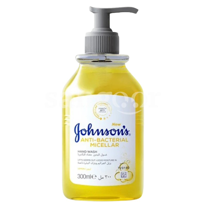 JOHNSONS SAVON LIQUIDE 300ML ANTI BACTERIEN LEMON JOHNSONS-SAVON-LIQUIDE-300ML-ANTI-BACTERIEN-LEMON.png Prix Tunisie