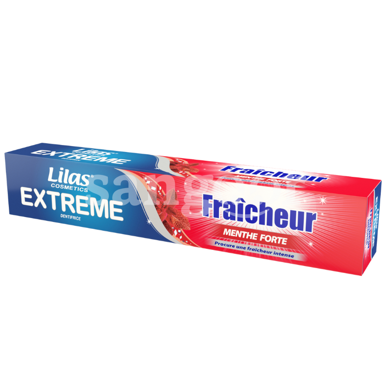 LILAS DENTIFRICE 75ML EXTREME FRAICHEUR MENTHE FORTE LILAS-DENTIFRICE-75ML-EXTREME-FRAICHEUR-MENTHE-FORTE.png.Prix Tunisie