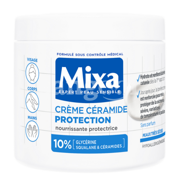 MIXA-CREME-HYDRATANTE-400ML-CERAMIDE-PROTECTION.png.Prix Tunisie
