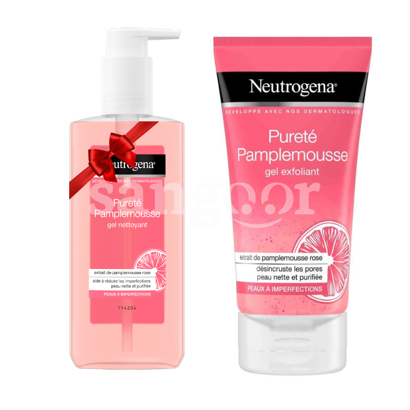 NEUTROGENA GEL EXFOLIANT 150ML PAMPLEMOUSSE + GEL NETTOYANT 200ML GRATUIT (2) NEUTROGENA-GEL-EXFOLIANT-150ML-PAMPLEMOUSSE-GEL-NETTOYANT-200ML-GRATUIT-2.png Prix Tunisie