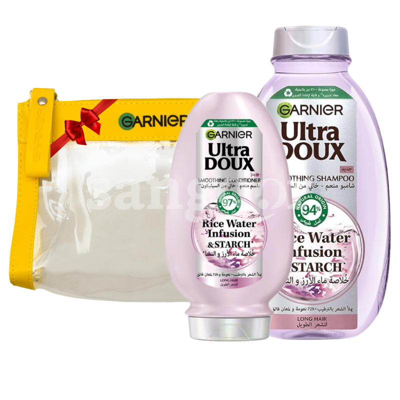 PACK ULTRA DOUX RICE WATER SHAMPOING 400ML+APRES SHAMPOING 200ML +TROUSSE GARNIER GRATUIT PACK-ULTRA-DOUX-RICE-WATER-SHAMPOING-400MLAPRES-SHAMPOING-200ML-TROUSSE-GARNIER-GRATUIT.png Prix Tunisie