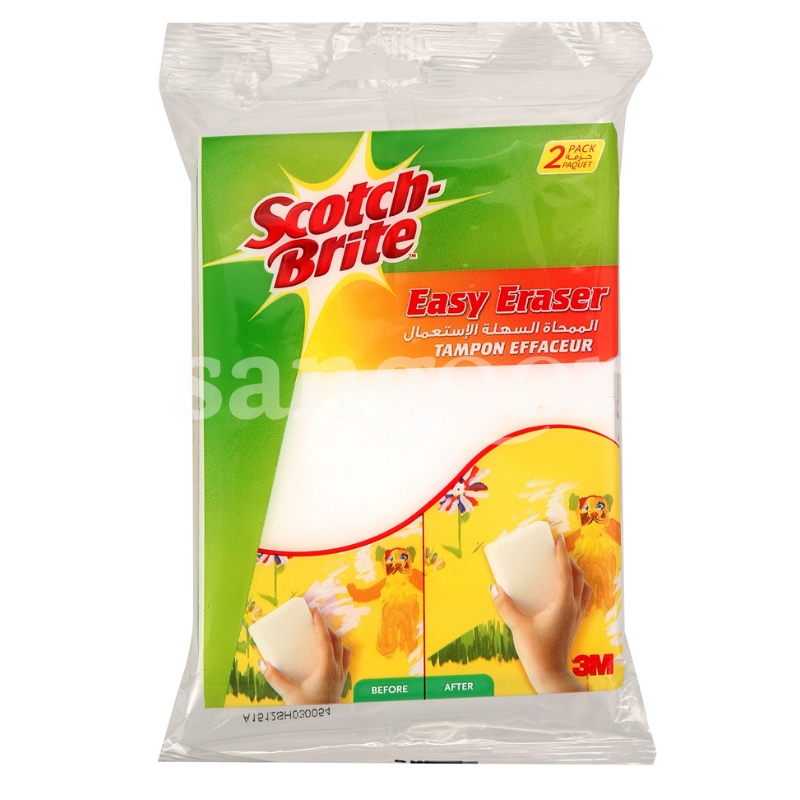 SCOTCH BRITE EPONGE MAGIQUE 2PCS SCOTCH-BRITE-EPONGE-MAGIQUE-2PCS.png.Prix Tunisie