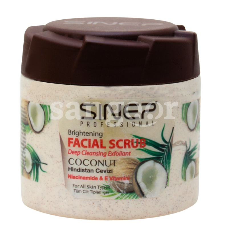 SINEP PRO GOMMAGE VISAGE EXFOLIANT 400ML COCONUT SINEP-PRO-GOMMAGE-VISAGE-EXFOLIANT-400ML-COCONUT.png Prix Tunisie