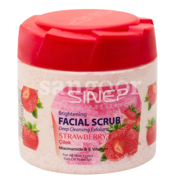 SINEP-PRO-GOMMAGE-VISAGE-EXFOLIANT-400ML-STRAWBERRY.png Prix Tunisie