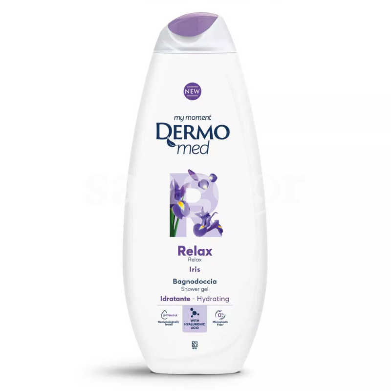 DERMOMED GEL DOUCHE 750ML RELAX IRIS DERMOMED-GEL-DOUCHE-750ML-RELAX-IRIS.png.Prix Tunisie