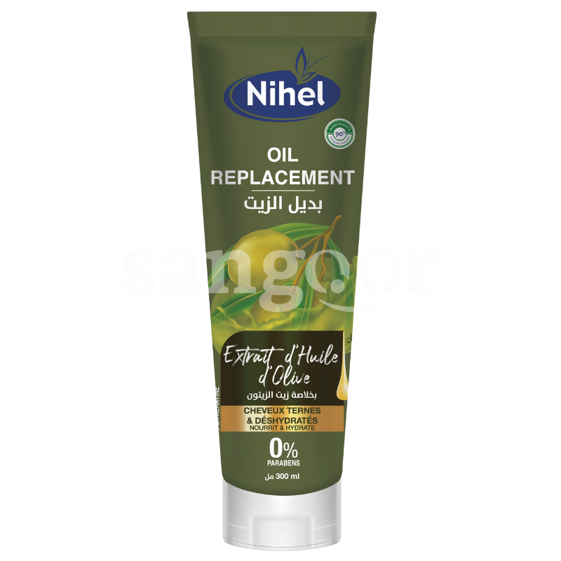 NIHEL OIL REPLACEMENT 300ML HUILE D OLIVE NIHEL-OIL-REPLACEMENT-300ML-HUILE-D-OLIVE.png.Prix Tunisie