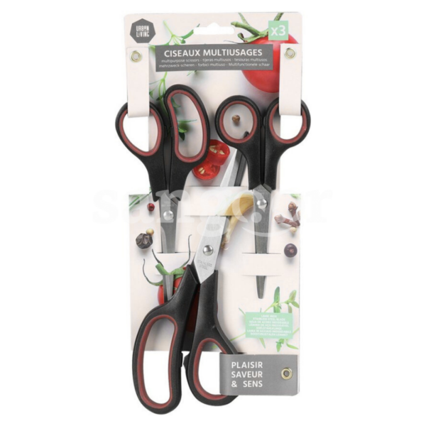 URBAN-LIVING-CISEAUX-MULTIUSAGE-3PCS.png.Prix Tunisie