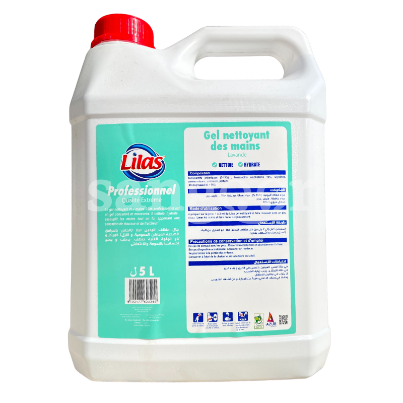 LILAS PRO SAVON LIQUIDE 5L LAVANDE LILAS-PRO-SAVON-LIQUIDE-5L-LAVANDE.png.Prix Tunisie